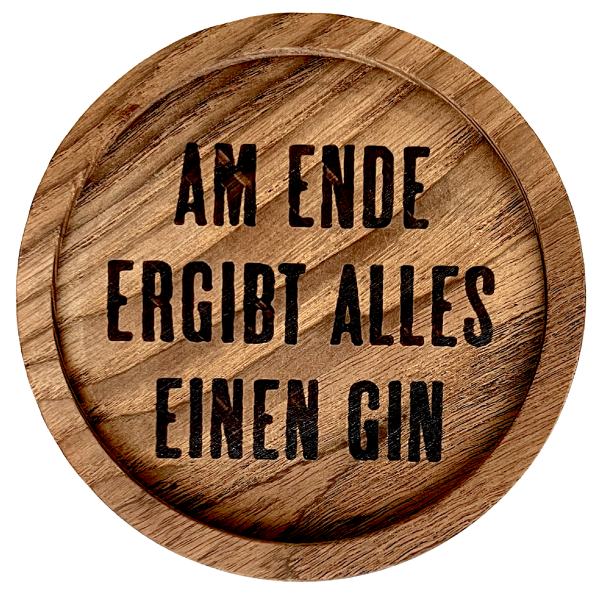kleinerer Untersetzer "Ende"